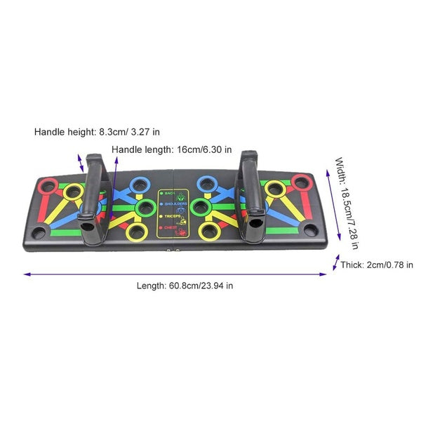 14-in-1 Multi-function Push-up Board Home Fitness Training Exercise Board