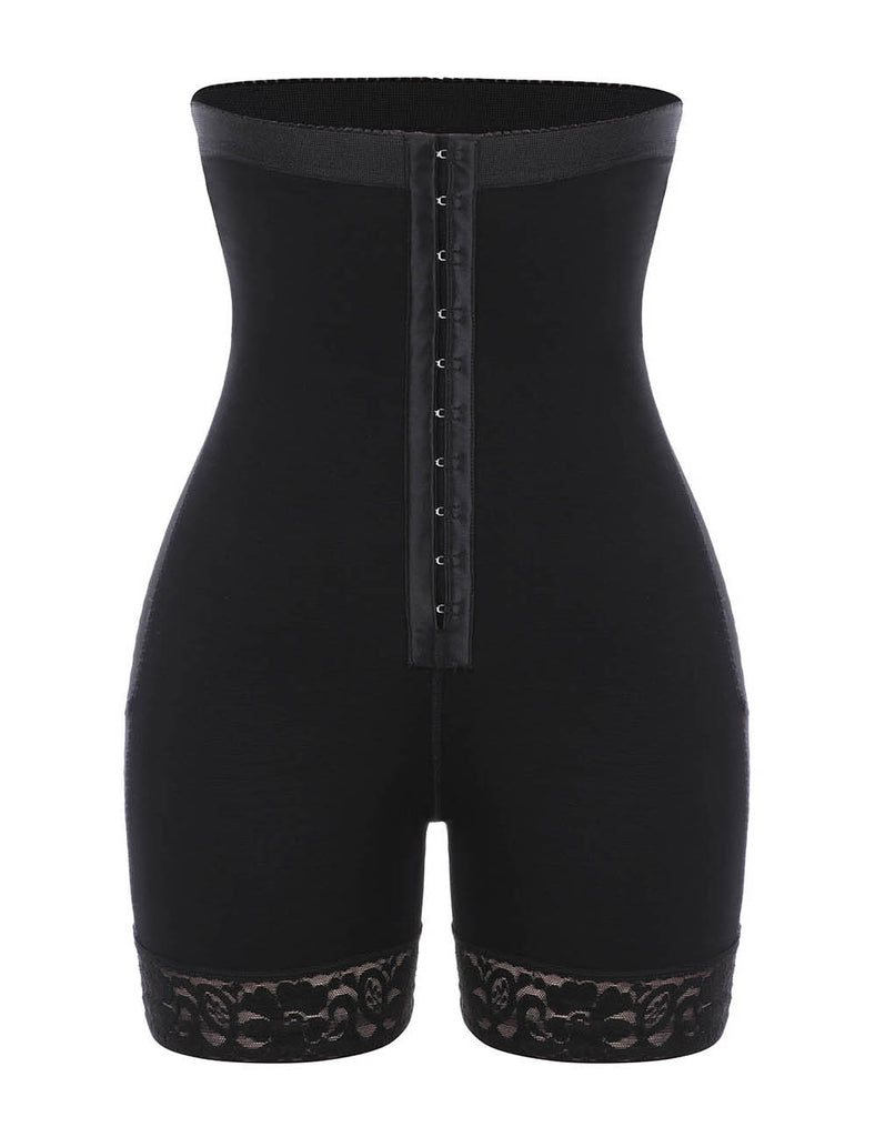 Lace Hemline Tummy Control Butt Lifter Soft-Touch