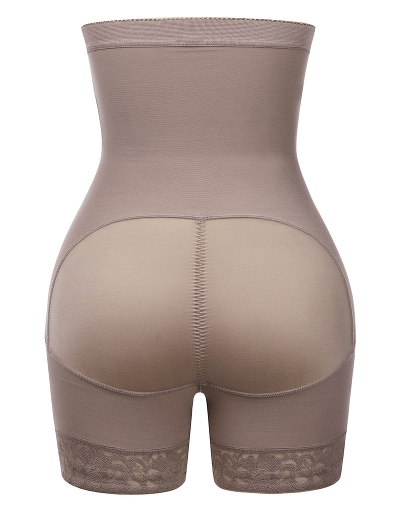 Lace Hemline Tummy Control Butt Lifter Soft-Touch