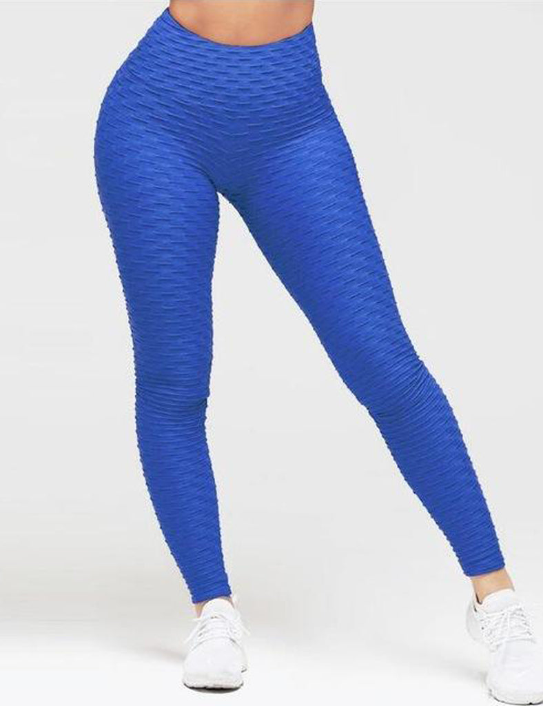 Full Length Jacquard Yoga Tiktok Leggings