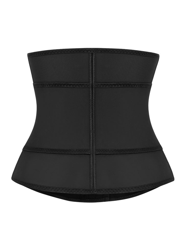 3 Rows Hooks Latex Waist Cincher Belt Tummy Training