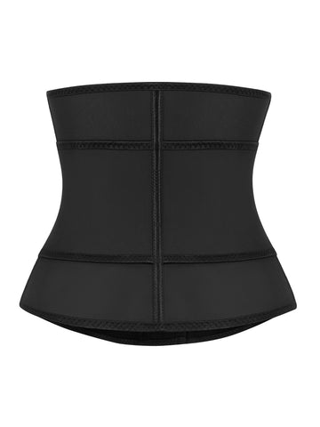 3 Rows Hooks Latex Waist Cincher Belt Tummy Training
