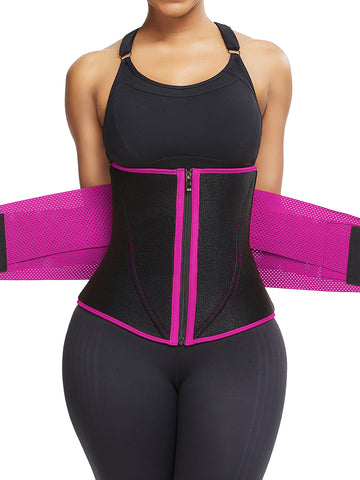 10 Steel Bones Neoprene Waist Trainer Thermo Tech
