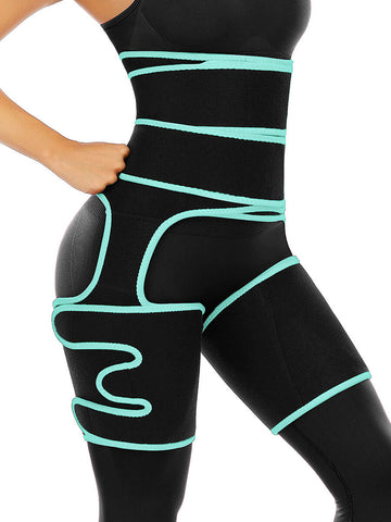 Double Compression Belt with Leg Support Waist Trainer