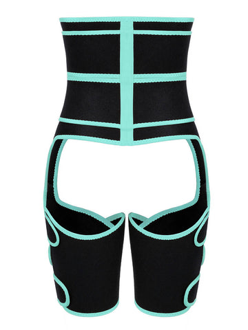 Double Compression Belt with Leg Support Waist Trainer