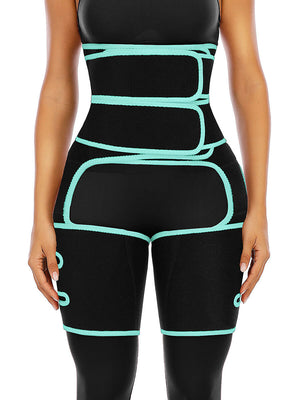 Double Compression Belt with Leg Support Waist Trainer