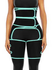 Double Compression Belt with Leg Support Waist Trainer