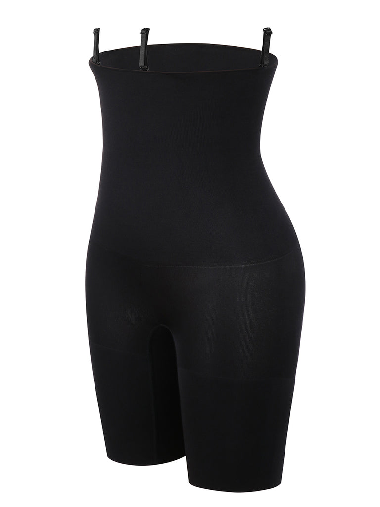 Three Buckles Rear Lifting Shapewear Seamless Slimming Belly