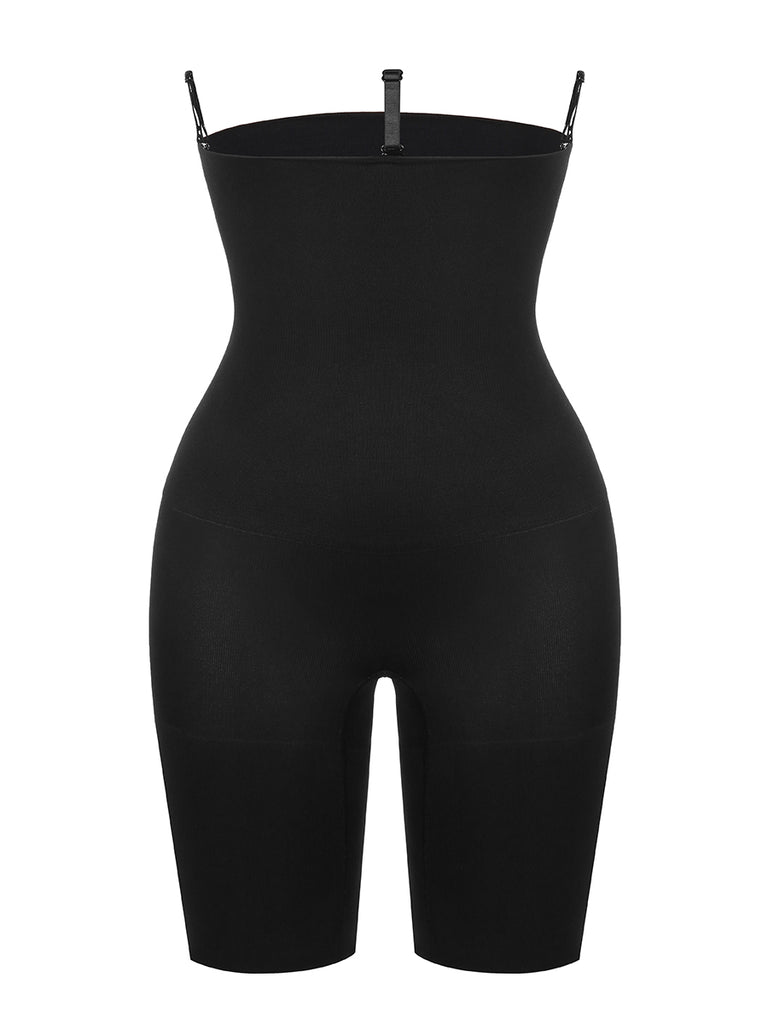 Three Buckles Rear Lifting Shapewear Seamless Slimming Belly