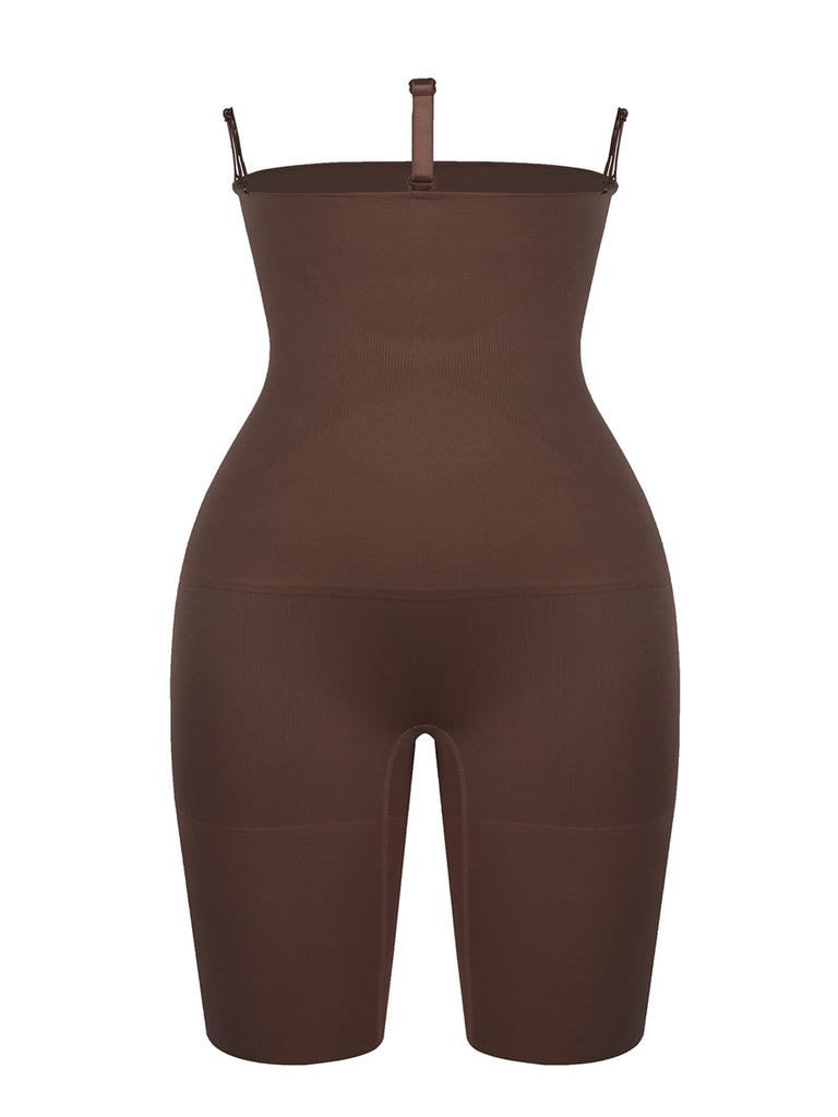 Three Buckles Rear Lifting Shapewear Seamless Slimming Belly