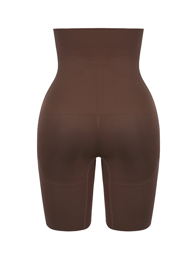 Three Buckles Rear Lifting Shapewear Seamless Slimming Belly