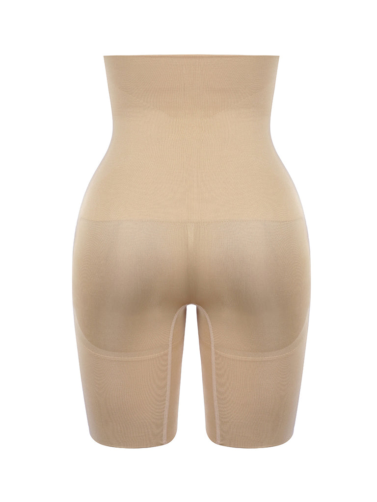 Three Buckles Rear Lifting Shapewear Seamless Slimming Belly