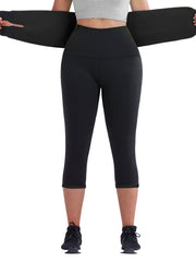 Ultimate Stretch Neoprene Shaper Pants With Belt