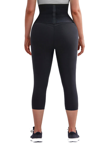 Ultimate Stretch Neoprene Shaper Pants With Belt