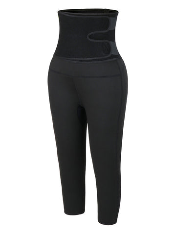 Ultimate Stretch Neoprene Shaper Pants With Belt