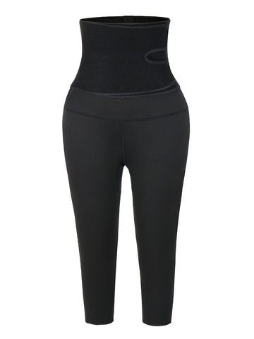 Ultimate Stretch Neoprene Shaper Pants With Belt