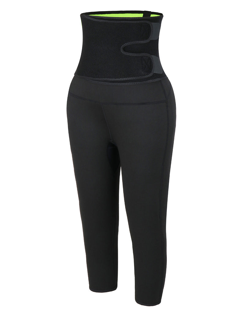 Ultimate Stretch Neoprene Shaper Pants With Belt