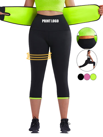 Ultimate Stretch Neoprene Shaper Pants With Belt