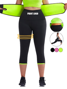 Ultimate Stretch Neoprene Shaper Pants With Belt