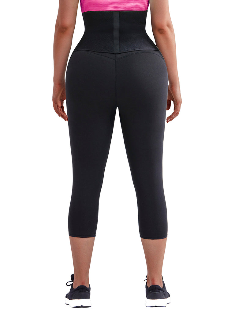 Ultimate Stretch Neoprene Shaper Pants With Belt