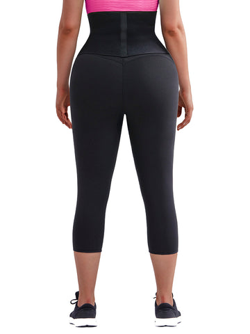 Ultimate Stretch Neoprene Shaper Pants With Belt