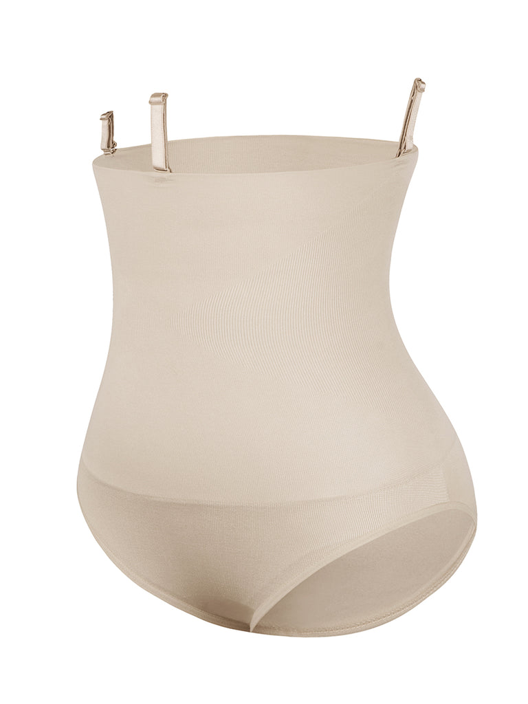 High Cut Seamless Panty High Waist High-Compression