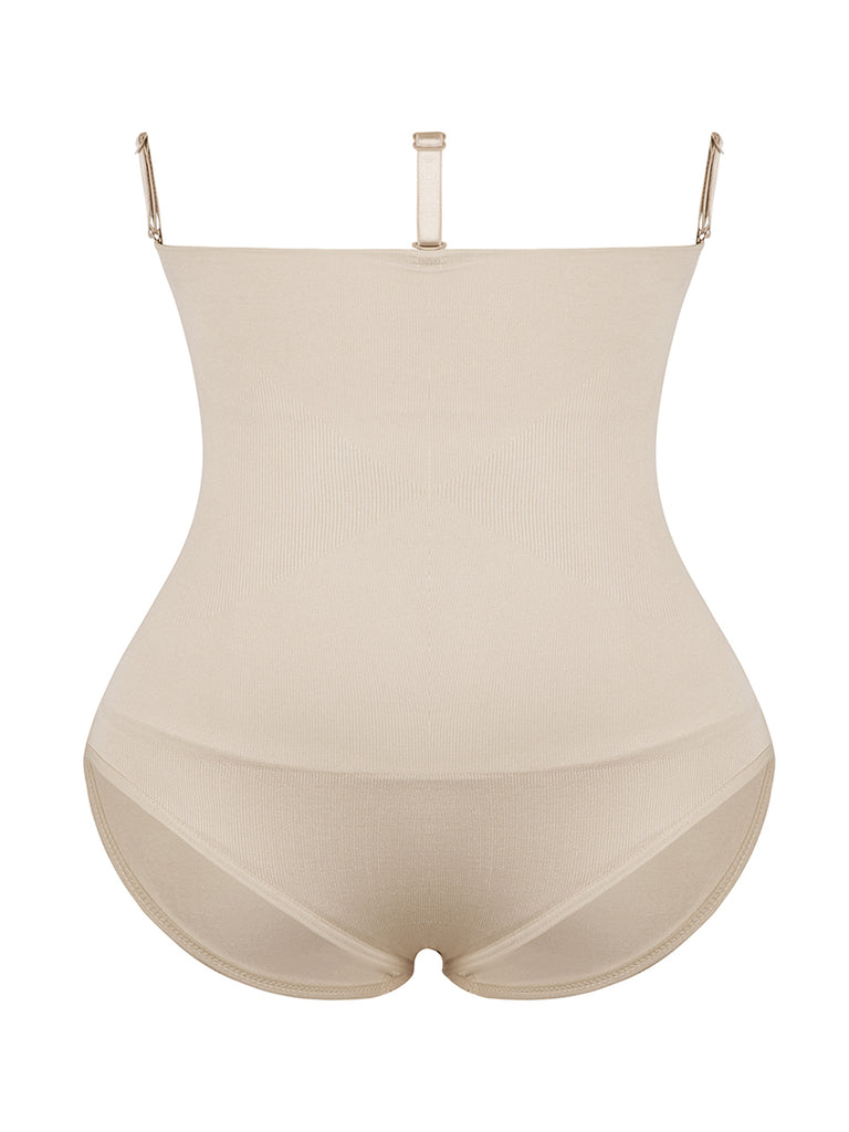 High Cut Seamless Panty High Waist High-Compression