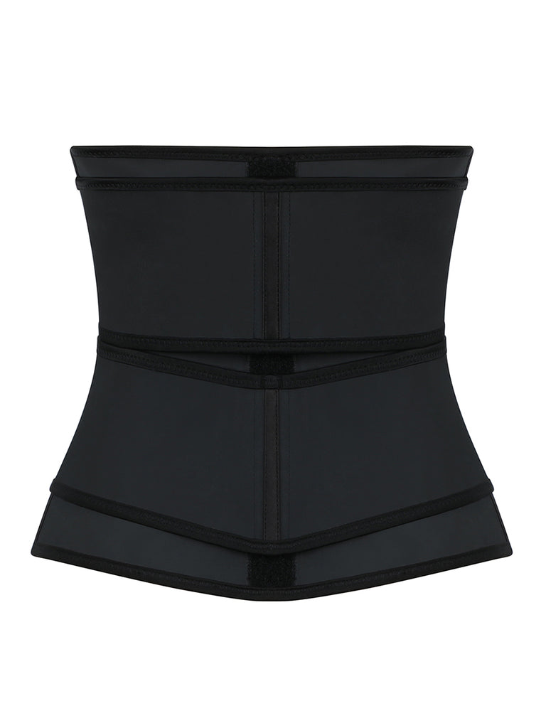Latex Waist Trainer Detachable Double Belts 7 Steel Bones