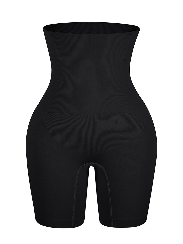 Seamless High Waist Mid-Thigh Shaper Shorts Tummy Training