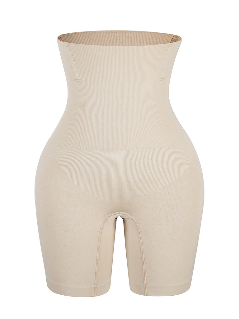 Seamless High Waist Mid-Thigh Shaper Shorts Tummy Training
