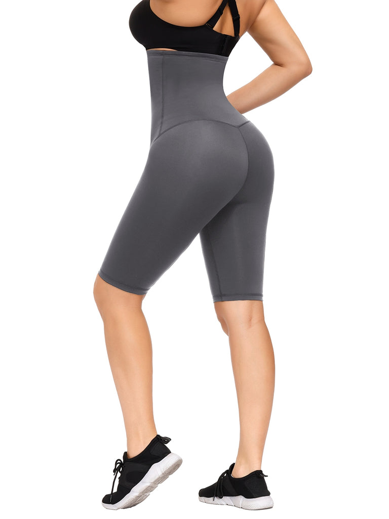 Waist Trainer Knee-Height High Waist Butt Lifter High-Compression