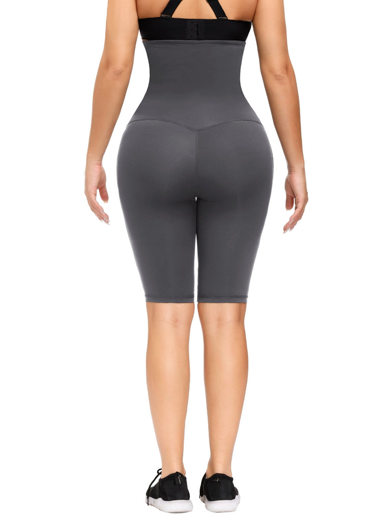 Waist Trainer Knee-Height High Waist Butt Lifter High-Compression