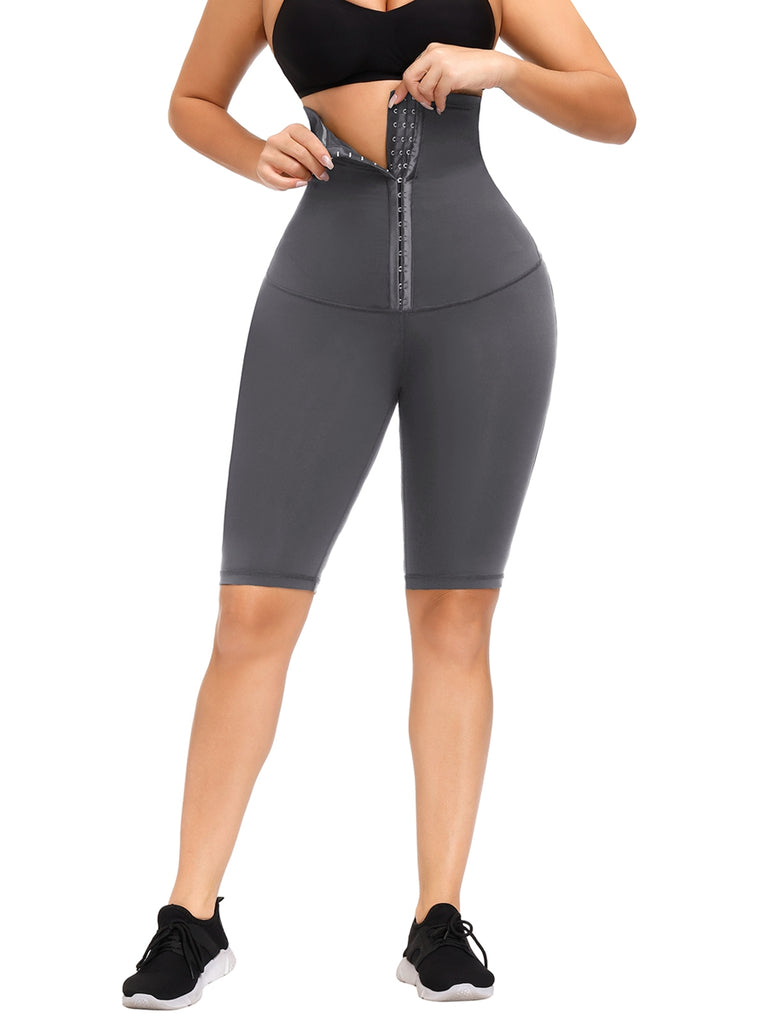 Waist Trainer Knee-Height High Waist Butt Lifter High-Compression