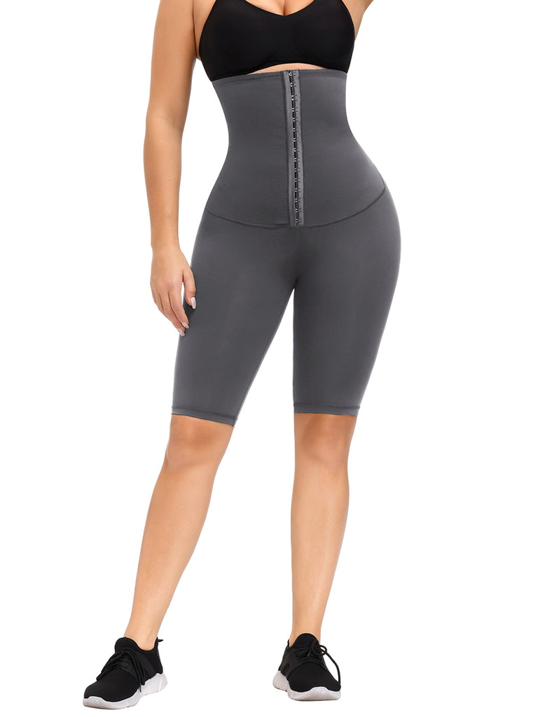 Waist Trainer Knee-Height High Waist Butt Lifter High-Compression