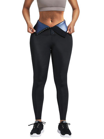 Neoprene Leggings Shaper 3 Rows Hooks High Rise