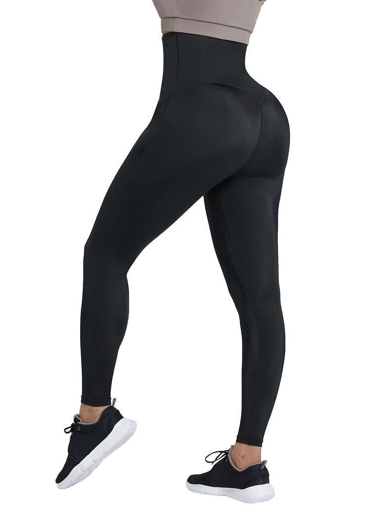 Neoprene Leggings Shaper 3 Rows Hooks High Rise