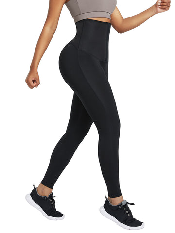 Neoprene Leggings Shaper 3 Rows Hooks High Rise