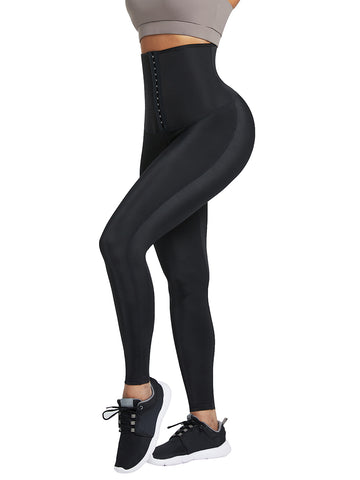 Neoprene Leggings Shaper 3 Rows Hooks High Rise