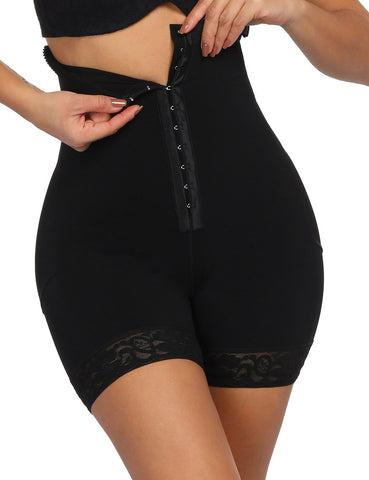 Lace Hemline Tummy Control Butt Lifter Soft-Touch