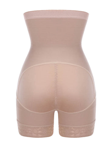 Lace Hemline Tummy Control Butt Lifter Soft-Touch