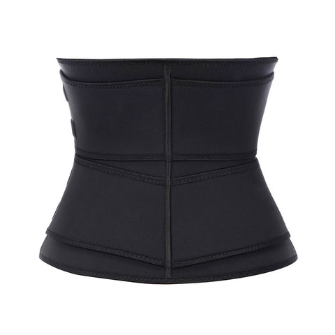 Double Belt Neoprene Zipper Waist Trainer With Thermo Technology
