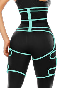 Double Compression Belt with Leg Support Waist Trainer
